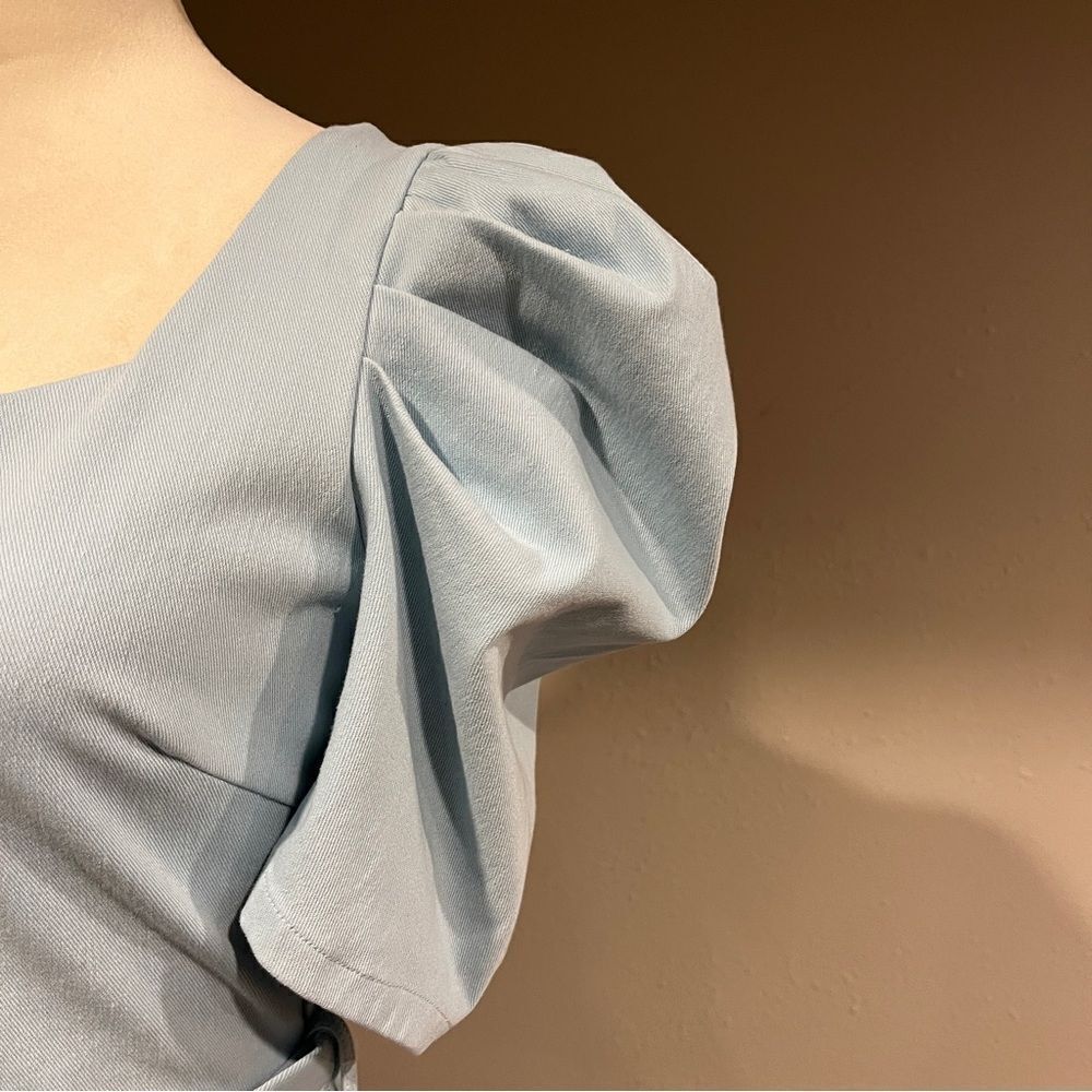 Fashion Nova Nothing Sweeter Romper Light Blue size small - Picture 4 of 15